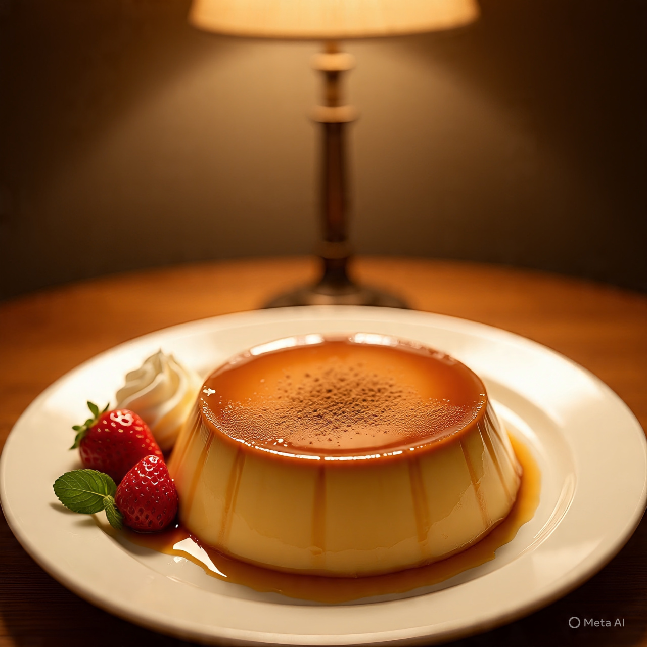 Flan Napolitano